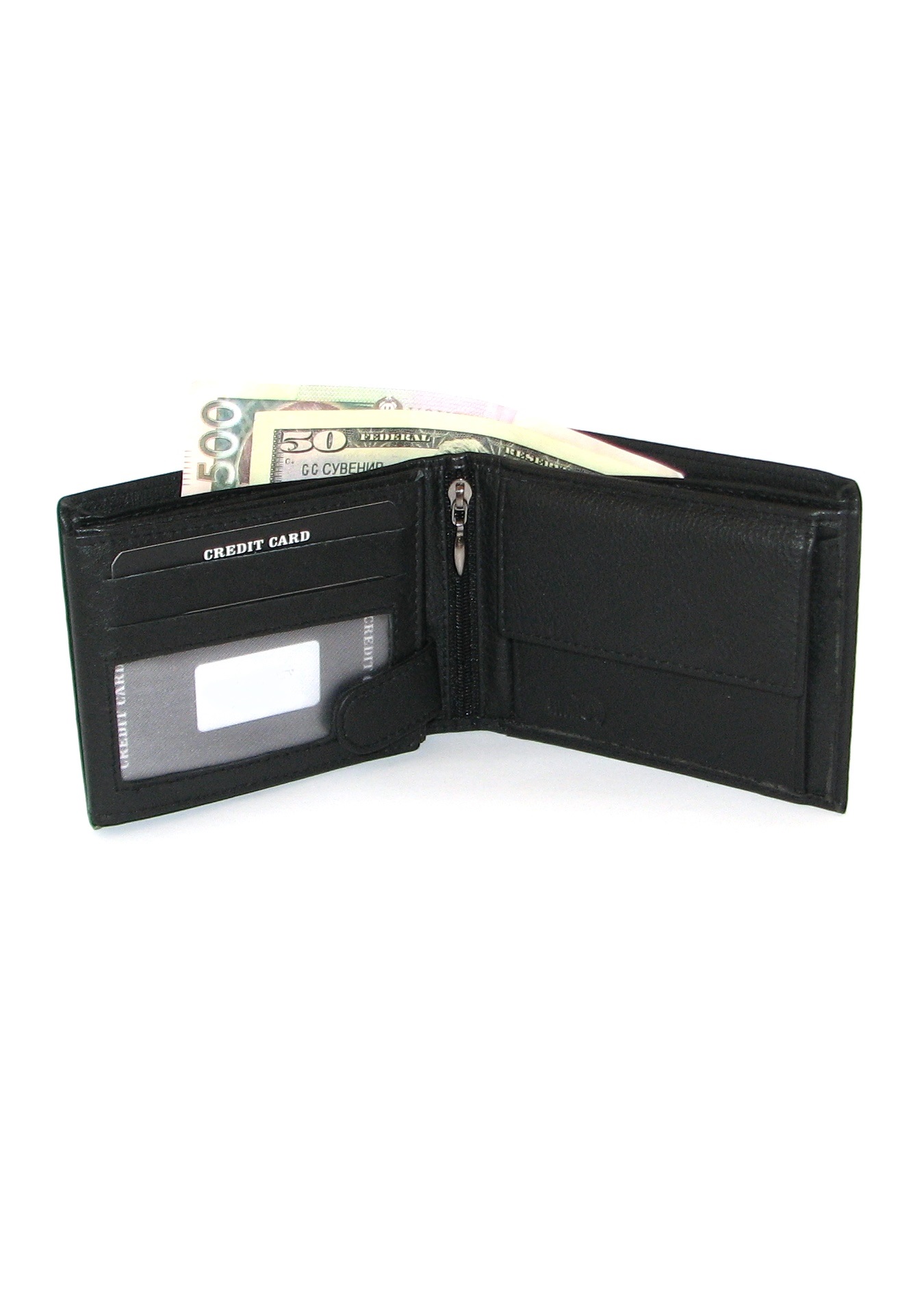 Кожаный кошелек DNK N992-CCF blk NEW Кожаный кошелек DNK N992-CCF blk NEW
